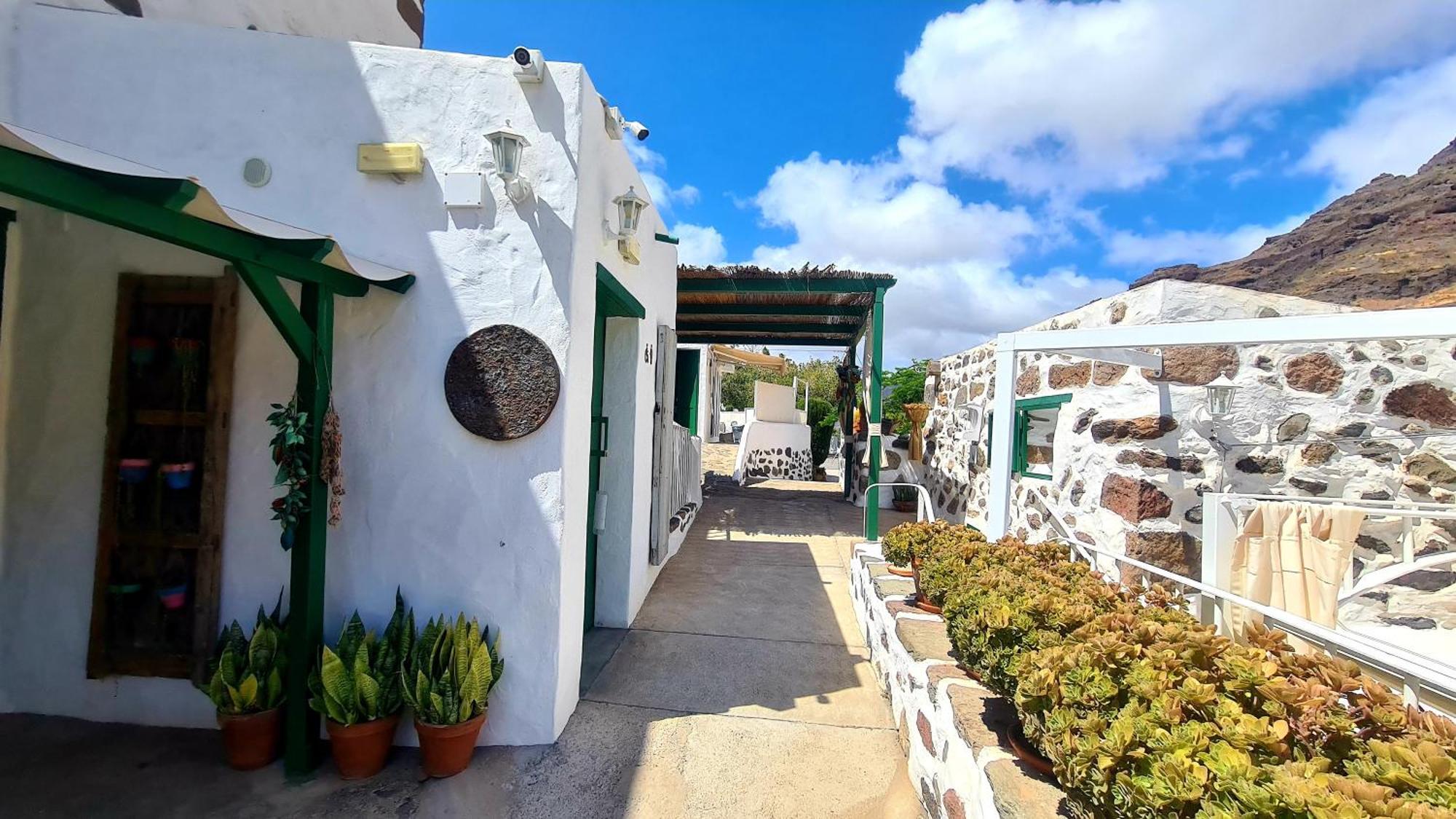Historica Casa Con Vistas Al Jardin De Cactus Y Montanas Villa Mogan Exterior photo